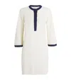 Eres Albatros Open-knit Cotton-blend Mini Dress