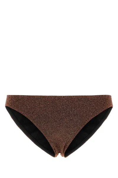 Eres Orange Stretch Nylon Blend Etincelant Bikini Bottom