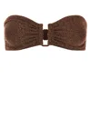 Eres Top Bikini Flamboyant In Misto Nylon Stretch Arancione  Donna In Brown