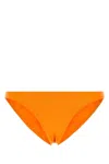 Eres Orange Stretch Nylon Fripon Bikini Bottom In Orange