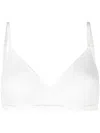 Eres Padded Triangle-cup Bra In White