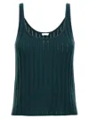 Eres 'knit Ribbed Scoop Neck Sleeveless Top'