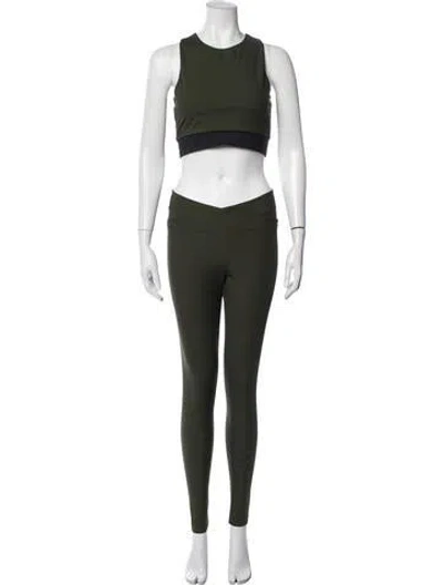 Pre-owned Eres Pant Set In Green