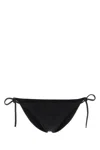 Eres Paris Black Stretch Nylon Bikini Bottom In Black