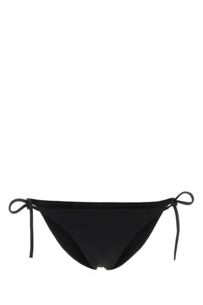 Eres Paris Black Stretch Nylon Bikini Bottom