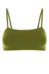 Eres Paris Green Stretch Nylon Azur Bikini Top