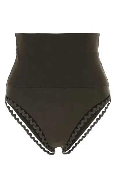 Eres Paris Grey Hit High-waisted Bikini Bottoms