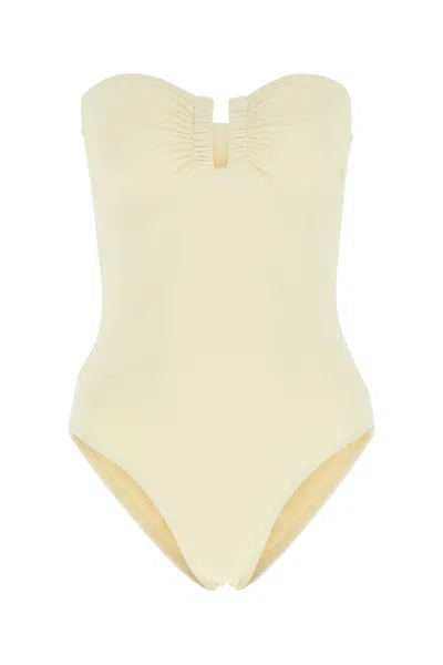 Eres Paris Ivory Stretch Nylon Swimsuit