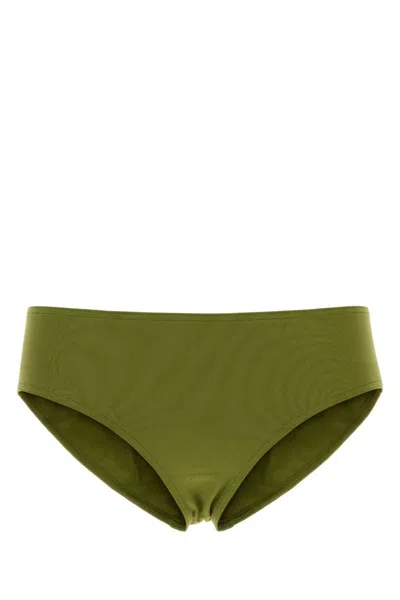 Eres Paris Pistachio Green Stretch Nylon Bikini Bottom