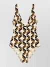 Eres Party One-piece Swimsuit In Brown