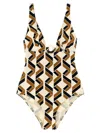 Eres Party One-piece Swimsuit In Multi