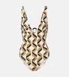 Eres Party Patterned Swimsuit In Multi