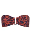 Eres Perle Bikini Top In 褐色