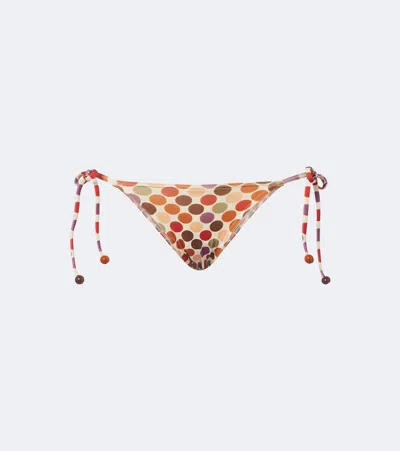 Eres Personnel Polka-dot Bikini Bottoms In Multi