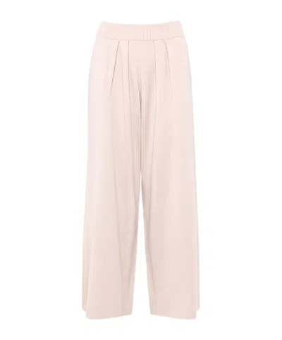 Eres Pleated-pocket Trousers In Nude