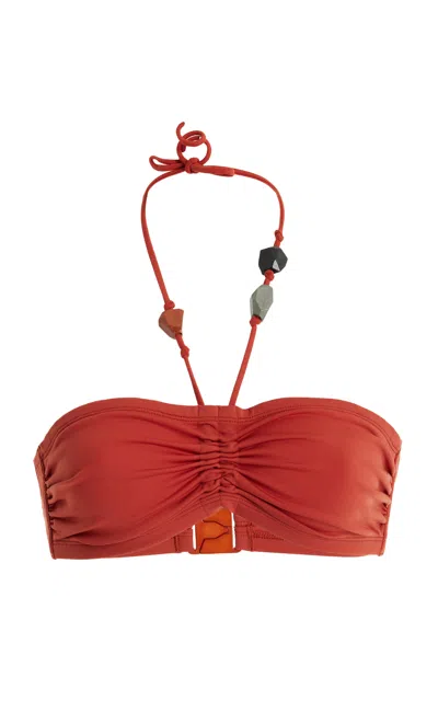 Eres Polaris Bikini Top In Orange