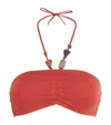 Eres Polaris Bikini Top In Orange