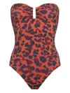 Eres Posidonia Swimsuit In 褐色