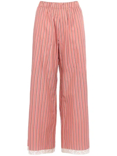 Eres Praline Pyjama Trousers In Pink