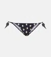 Eres Printed Bikini Bottoms In Lune Bain De Minuit