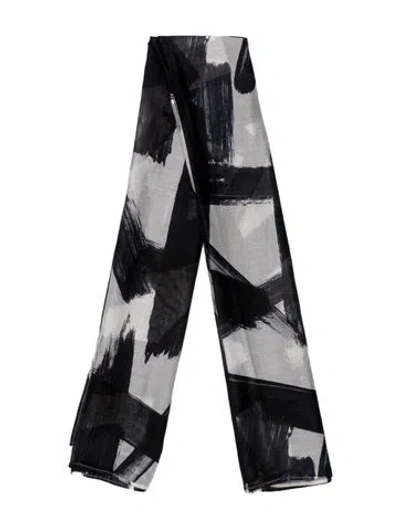 Pre-owned Eres Printed Scarf In Blue