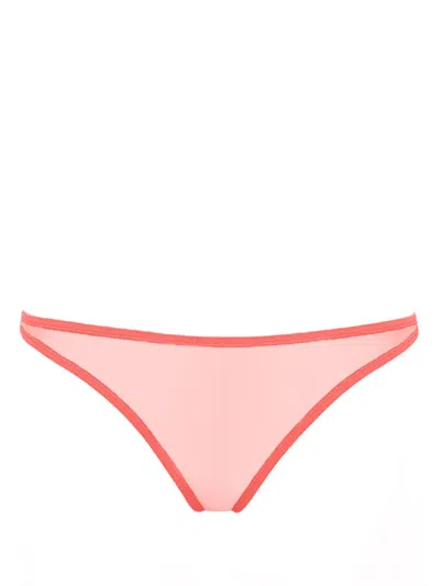 Eres Promesse Semi-sheer Thong In Pink