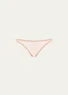 Eres Promesse Stretch Tulle Thong In Make Up