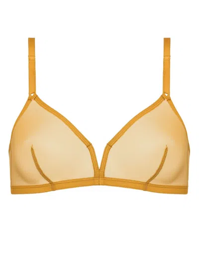 Eres Providence Full-cup Bra In Yellow