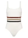 Eres Radieux Striped-waistband Swimsuit