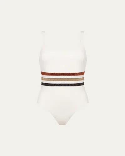 Eres Radieux Tank One-piece Swimsuit In Mltpat