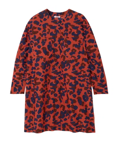 Eres Recifs Printed Shirt In Red