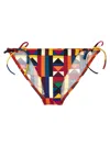 Eres Reflexe Geometric-print Bikini Bottoms In Multicolor