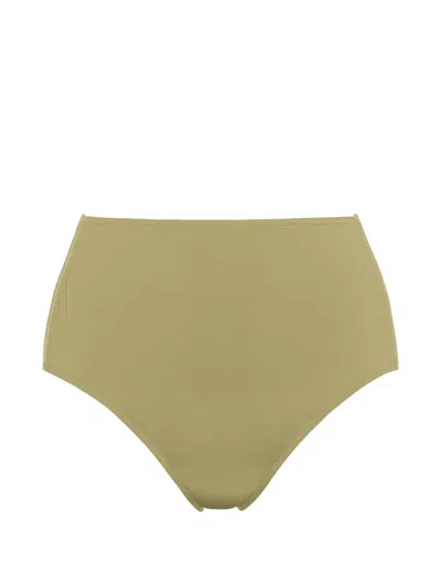 Eres Remember High-waisted Bikini Bottoms In Brown