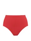 Eres Remember High-waisted Bikini Briefs In Red
