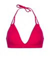 Eres Remix Full-cup Bikini Top In Pink