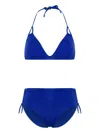 Eres Remix Java Triangle Bikini Set In Blue