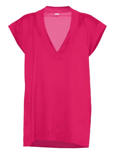 Eres Renée Oversized T-shirt In Pink
