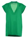 Eres Renée V-neck T-shirt In Green