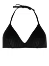 Eres Geripptes Sky Triangel-bikinioberteil In Black