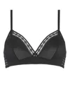 Eres Rituel Wireless Triangle Bra In 黑色
