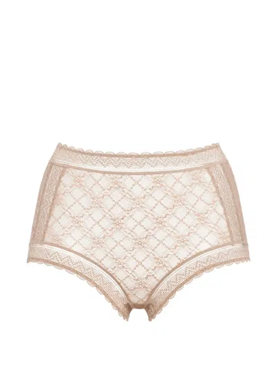 Eres Roseraie High-waisted Briefs In Neutral