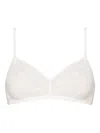 Eres Royal Wireless Triangle Bra In White