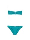 Eres Ruched Bikini In Blue