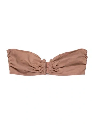 Pre-owned Eres Ruffle Embellishment Top In Pink