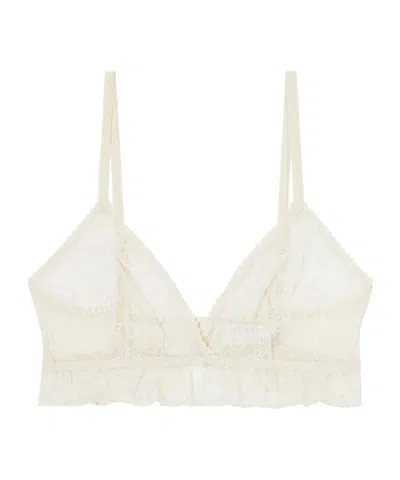 ERES RUFFLED FLORAL-PRINT BRA