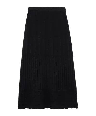 Eres Rythmée Skirt In Black