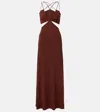 Eres Saba Cutout Jersey Maxi Dress