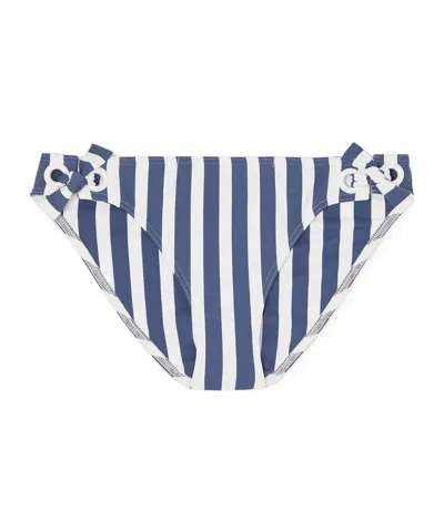 Eres Samba Vida Striped Bikini Bottoms In Blue