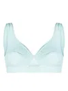 Eres Sasha Soyeuse Non-wired Bralette In Blue