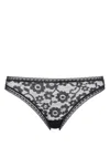 Eres Savante Lace Briefs In Black